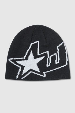 LW Star Skull Beanie - Black