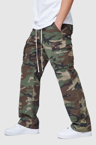 Armi Cargo Pant - Khaki Camo