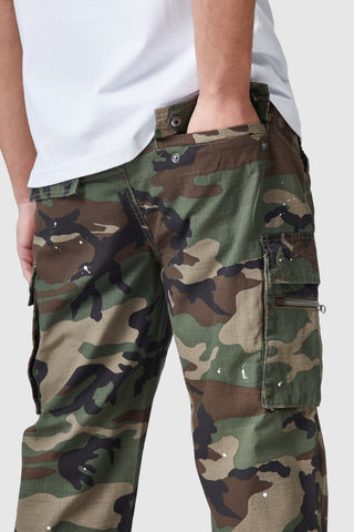 Armi Cargo Pant - Khaki Camo