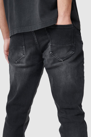 CARP STAR FLARE JEAN - BLACK