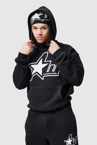 LW Star Tracksuit - Black