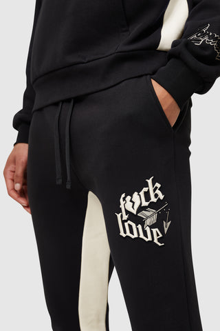 Tough Love Flare Jogger - Black