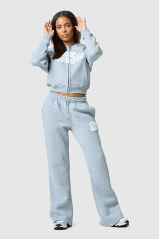 Womens Luna Tracksuit - Grey Marl