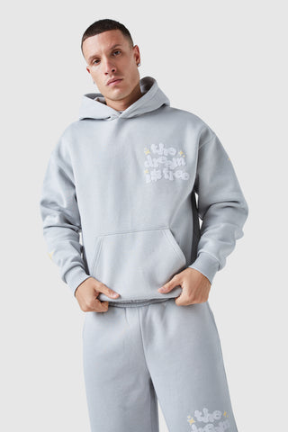 Dream Is Free 2.0 Hood - Mist Grey