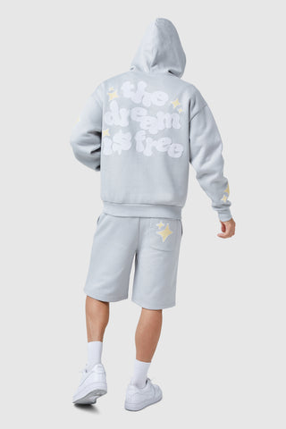 Dream Is Free 2.0 Hood - Mist Grey