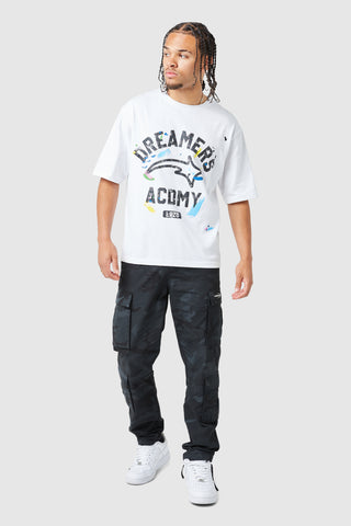 Dreamers Paint Tee - White