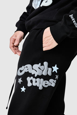 Cash Rules Jogger - Black