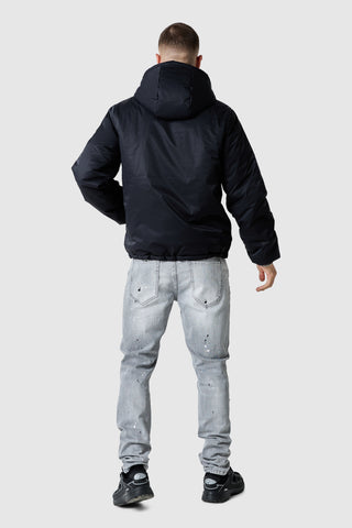 Circa Padded Windbreaker - Black