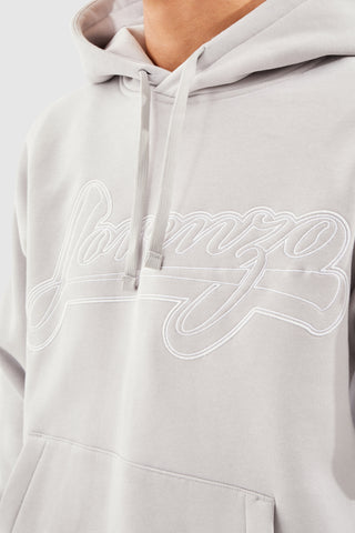 SWISH HOOD - GREY/WHITE