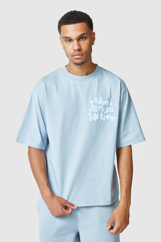 Dream is Free 2.0 Twinset - Blue Camo