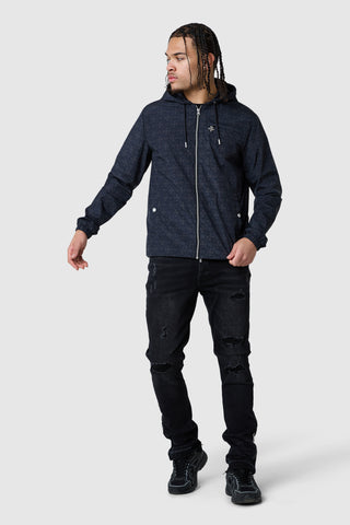 Icon AOP Jacket- Black