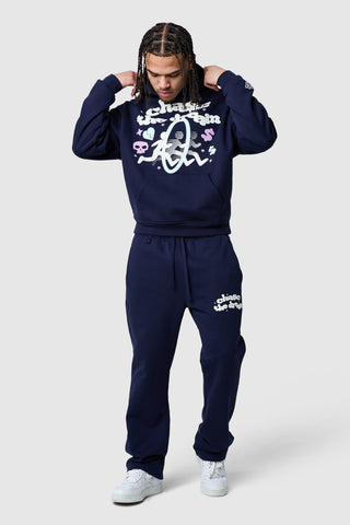 Chase The Dream Tracksuit - Ebony Blue