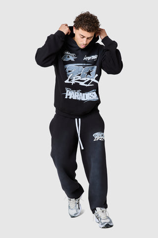 LRZX Stacked Jogger - Black