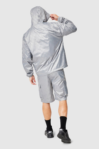 Monogram Windbreaker - Grey