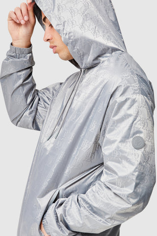 Monogram Windbreaker - Grey