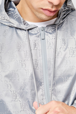 Monogram Windbreaker - Grey