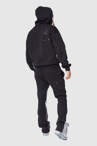 Saint Panel Tracksuit - Black