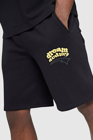 Dream Acdmy Short - Black/Yellow/Red