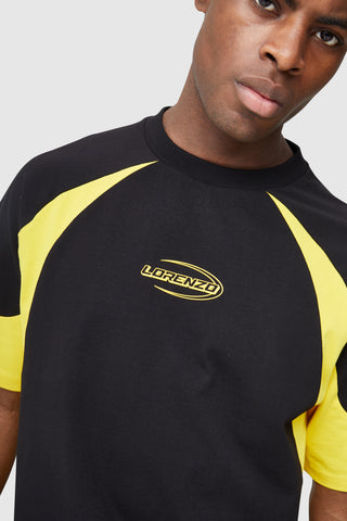 Force Tee - Black/Yellow