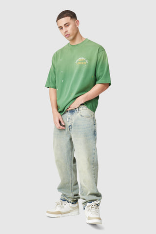 St Lorenzo Painter Tee - Green