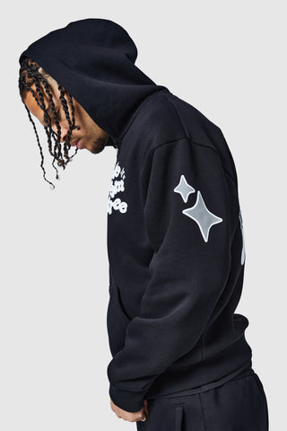 Dream Is Free 2.0 Zip Tracksuit - Black