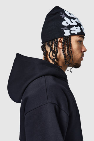Dream Is Free Skull Beanie - Black