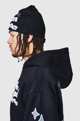 Dream Is Free Skull Beanie - Black