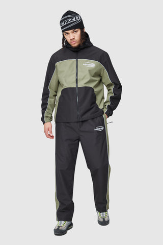 Forza Shell Tracksuit - Khaki/Black