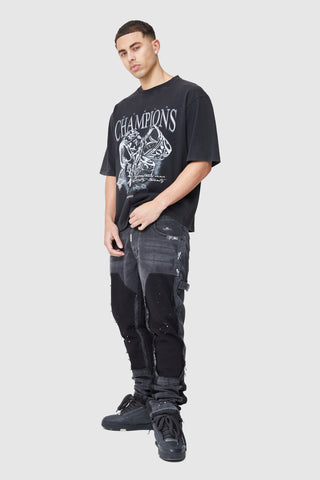 Carp Flare Jean - Black