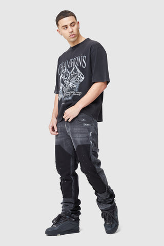 Carp Flare Jean - Black