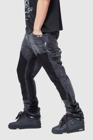 Carp Flare Jean - Black