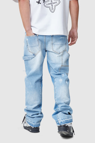 Carp Flare Jean - Light Blue