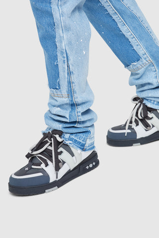 Carp Flare Jean - Light Blue