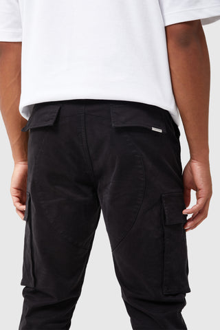 NOMAD CARGO FLARE PANT - BLACK