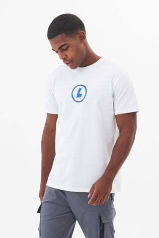 Rapide Tee - blanc / bleu